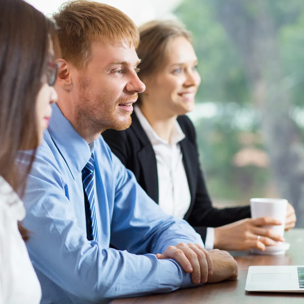 Candidates for job interview